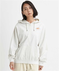 ROXY/ロキシー BACK LOGO ZIP レディース スウェット トップ ジップアップ パーカー オーバーサイズ バックプリント RZP234023(HER-S)