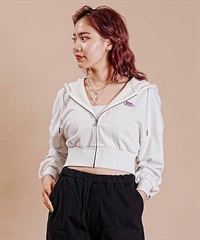 ROXY/ロキシー レディース パーカー ジップアップ ショート丈 ワンポイント RZP234604T(HER-M)