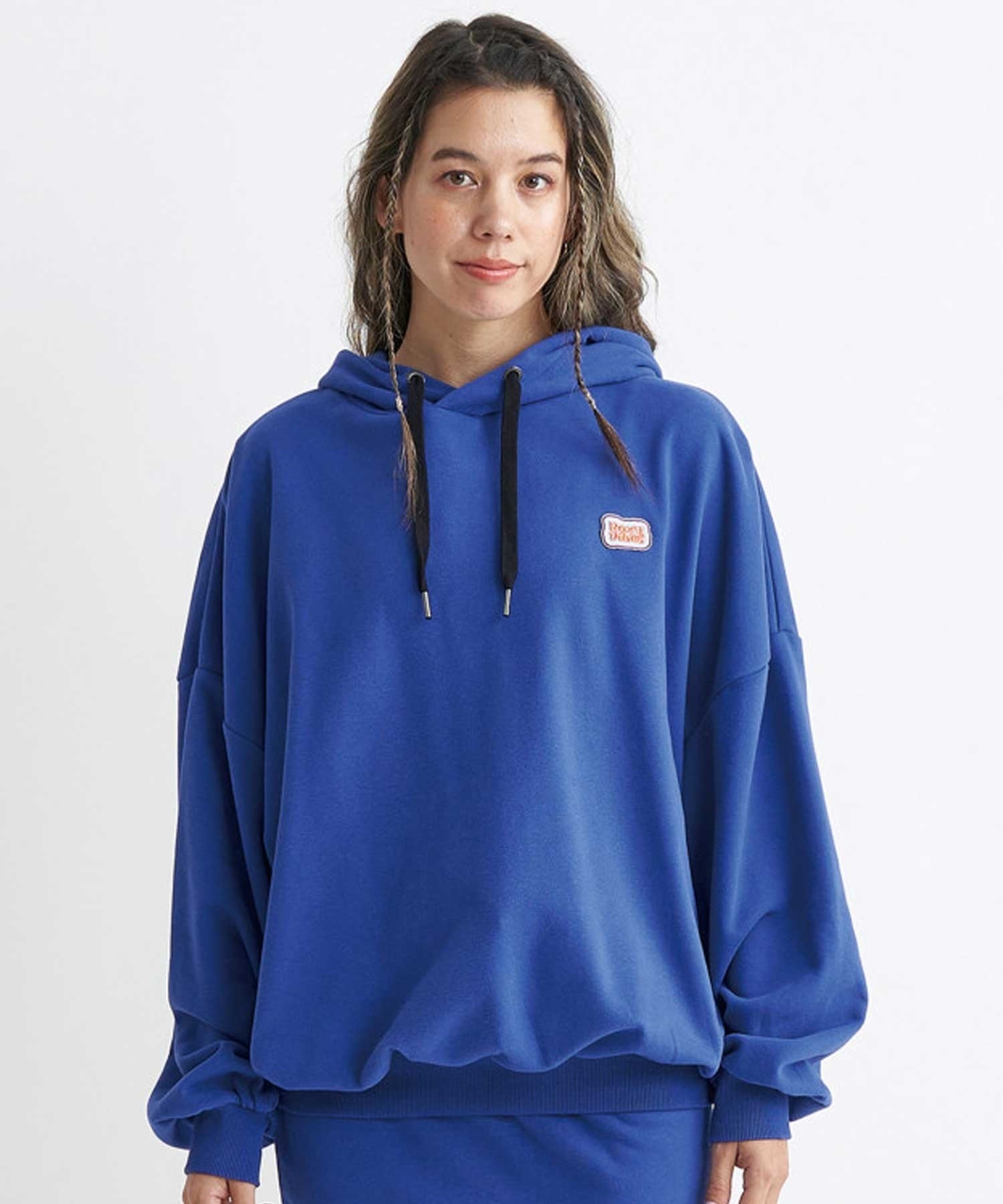 ROXY/ロキシー FRESH AS　A DAISY HOODIE レディース オーバーサイズ パーカー プルオーバーフーディ RPO234605T(BLU-M)