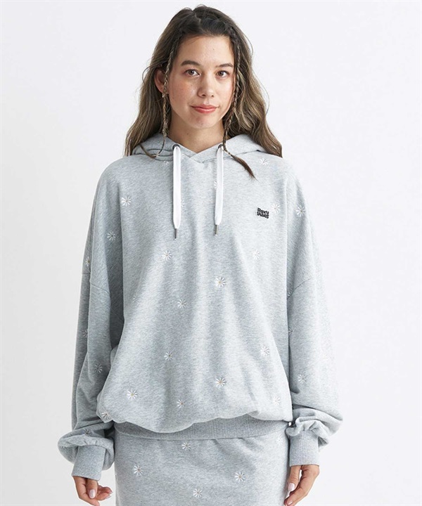 ROXY/ロキシー FRESH AS　A DAISY HOODIE レディース オーバーサイズ パーカー プルオーバーフーディ RPO234605T