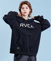 RVCA/ルーカ レディース プルオーバー パーカー ビッグサイズ 裏起毛 BD044-157