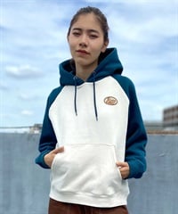 RVCA/ルーカ レディース プルオーバー パーカー オーバーサイズ BD044-P02 ムラサキスポーツ限定