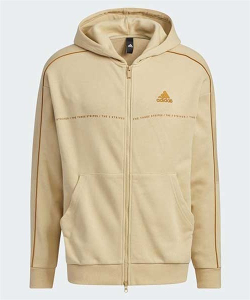 adidas アディダス ワーディング ルーズフィット フレンチテリー フルジップパーカー BUK37 IA9438 レディース プルオーバー パーカー KX1 B3(BEBE-M)