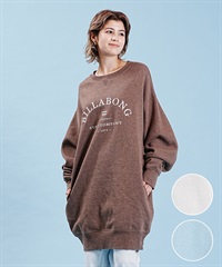 BILLABONG/ビラボン レディース ワンピース スウェット ブランドロゴ BD014-363