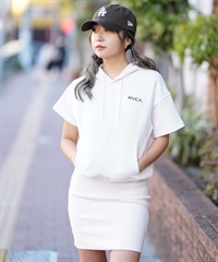 RVCA ルーカ レディース 半袖 ワンピース PC BE043-500(CLO-S)