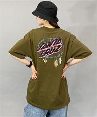 SANTA CRUZ サンタクルーズ BARBED OVAL DOT S/S TEE 502231432 レディース 半袖 Tシャツ バックプリント KK1 C28