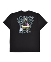 SANTA CRUZ サンタクルーズ NATAS KITTEN S/S TEE 502231436 レディース 半袖 Tシャツ バックプリント KK1 C29(BK-M)