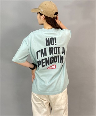 CHUMS チャムス Oversized I'm Not A Penguin T-Shirt オーバーサイズド CH11-2168 レディース 半袖 Tシャツ KK1 D10