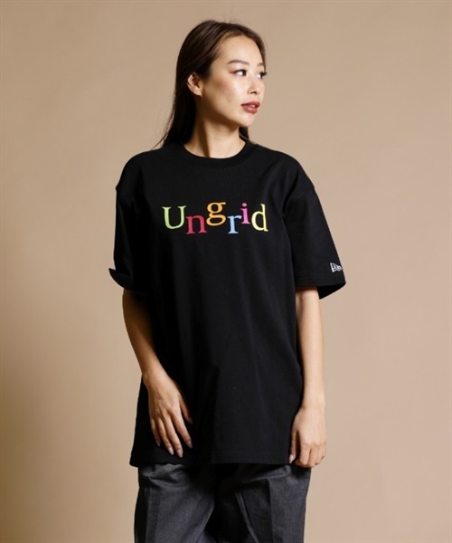 NEW ERA ニューエラ × UNGRID アングリット SS COTTON TEE UNGRID MULT