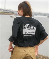 Columbia コロンビア Imperial Park Graphic SS Tee PM6871 レディース 半袖 Tシャツ KK1 D14(BKWT-S)