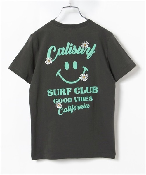 CALIFORNIA カリフォルニア 232CF2ST088 レディース トップス カットソー Tシャツ 半袖 KK1 C23(GRY-M)