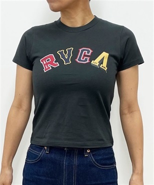 RVCA ルーカ LETTERMAN SHORT BD043-220 レディース 半袖 Tシャツ KK1 B28