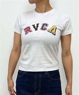 RVCA ルーカ LETTERMAN SHORT BD043-220 レディース 半袖 Tシャツ KK1 B28