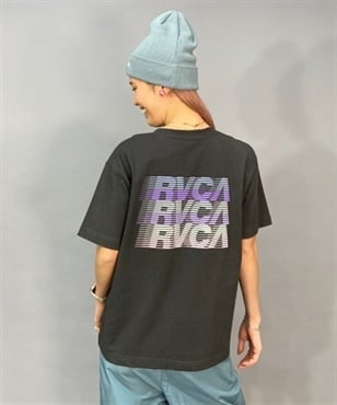 RVCA ルーカ SHADOW RVCA TEE BD043-P21 レディース 半袖 Tシャツ ムラサキスポーツ限定 KK1 B28