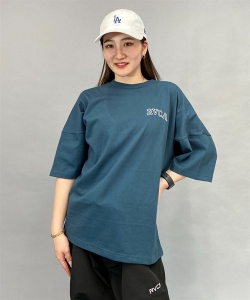 RVCA ルーカ ARCHED FAKE RVCA TEE BD043-P22 レディース 半袖 Tシャツ