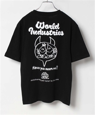 WORLD INDUSTRIES ワールドインダストリーズ MWISDST4 レディース トップス カットソー Tシャツ 半袖 KK D27