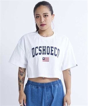 DC ディーシー 23 WS ARCH LOGO CROPPED SS LST231314 レディース 半袖 Tシャツ KX1 D8