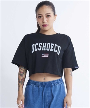 DC ディーシー 23 WS ARCH LOGO CROPPED SS LST231314 レディース 半袖 Tシャツ KX1 D8