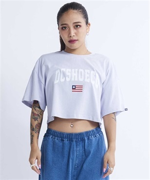 DC ディーシー 23 WS ARCH LOGO CROPPED SS LST231314 レディース 半袖 Tシャツ KX1 D8