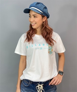 BILLABONG ビラボン PATTERN POCKET LOGO TEE BD013-203 レディース 半袖 Tシャツ KX1 B22