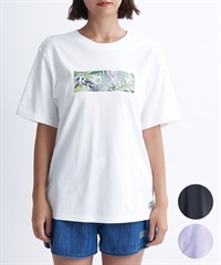 ROXY ロキシー シンプリーボタニカルティーシャツ レディース 半袖 Tシャツ クルーネック RST241075(WHT-S)