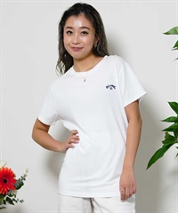 BILLABONG ビラボン ONE POINT ARCH LOGO TEE BE013-200 レディース 半袖 Tシャツ ワンポイント レギュラーフィット