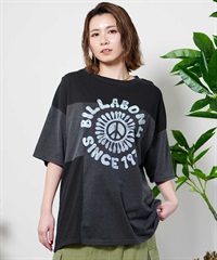 BILLABONG ビラボン BE013-213 レディース 半袖 Tシャツ ビックシルエット(BSD-M)