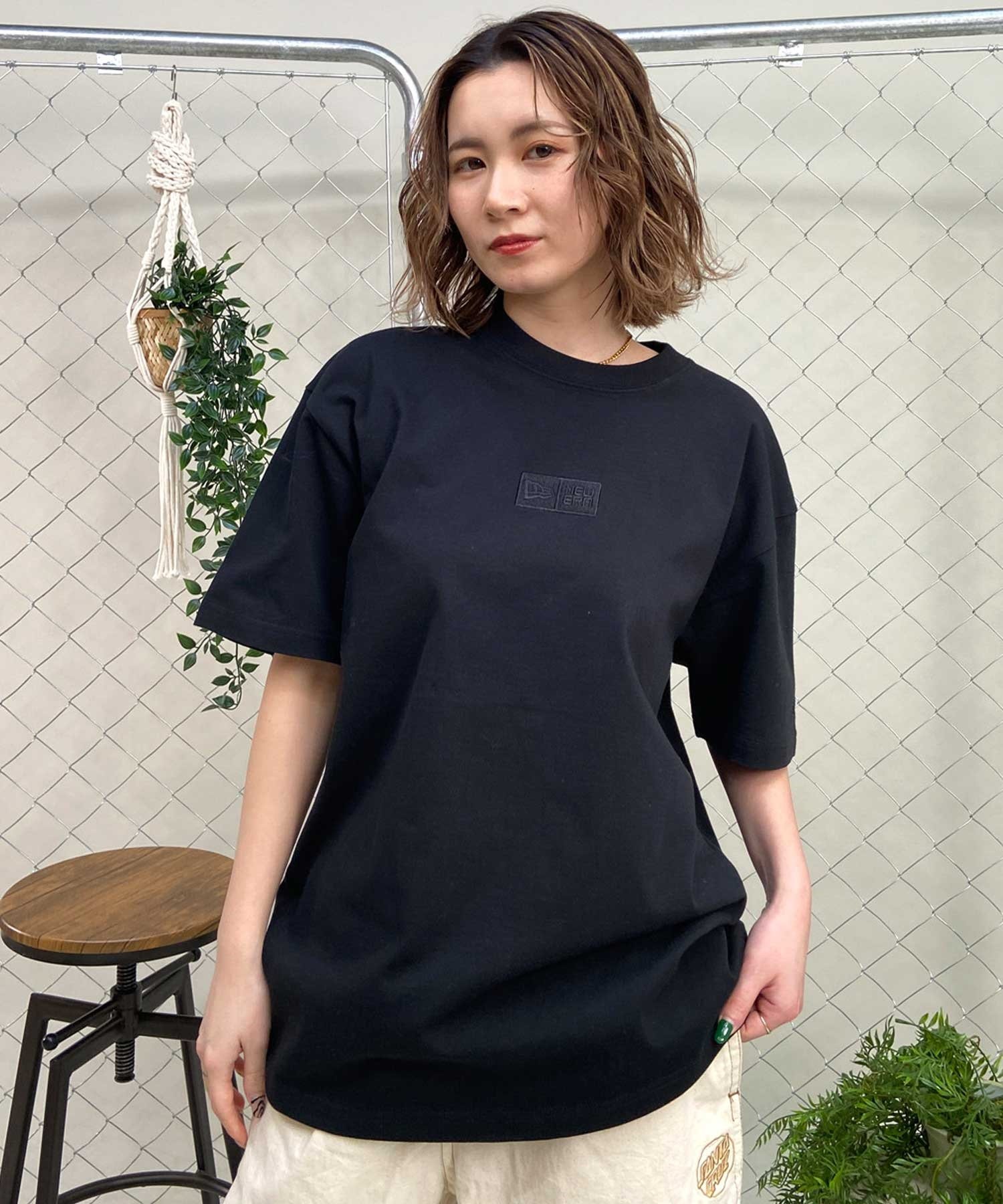 NEW ERA ニューエラ オーバーサイズ レディース 半袖Tシャツ 刺繍ロゴ 14121913 ショートスリーブ｜ムラサキスポーツオンラインストア  通販