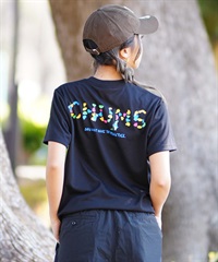 CHUMS チャムス Climbing Booby Work Out Dry T-Shirt レディース 半袖Tシャツ バックプリント CH11-2376(K001-M)