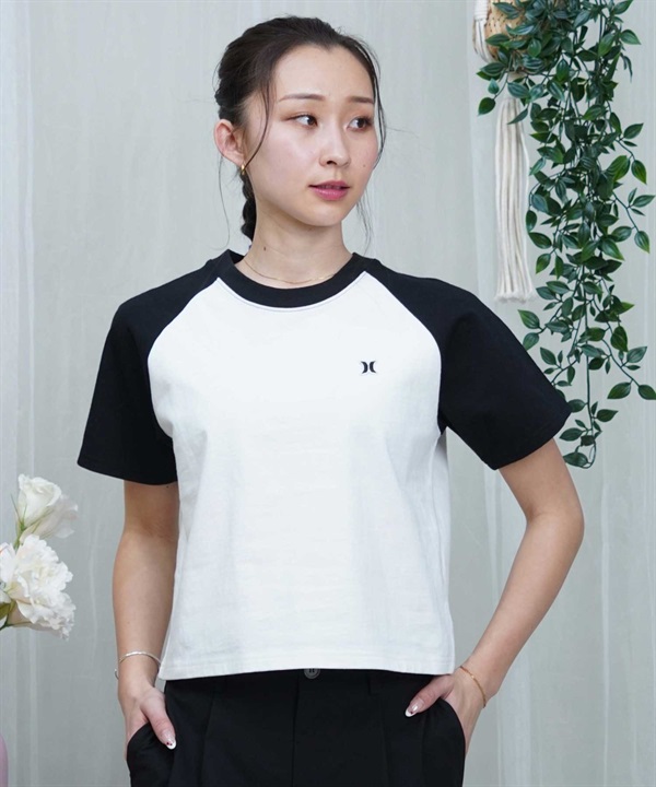 Hurley ハーレー ICON RAGLAN SHORT SLEEVE TEE WSS2421022 レディース 半袖 Tシャツ