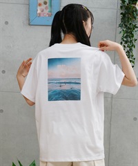 Hurley ハーレー レディース Tシャツ 半袖 バックプリント フォトT オーバーサイズ 吸汗速乾 WSS2421023