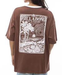 BILLABONG ビラボン レディース トリムTシャツ 半袖 バックプリント ルーズフィット BE01C-208(CRC0-M)