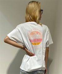 ALOHA PEOPLE アロハピープル 半袖 Tシャツ レディース バックプリント サークル MOAP24SL006