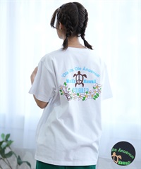 ALOHA PEOPLE アロハピープル 半袖 Tシャツ レディース バックプリント MOAP24SL009