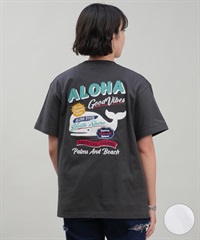 HULALANI フララニ 半袖 Tシャツ レディース バックプリント リラックスフィット 243HU2ST296