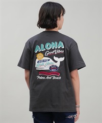 HULALANI フララニ 半袖 Tシャツ レディース バックプリント リラックスフィット 243HU2ST296