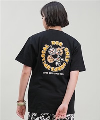 SURF'S UP サーフズアップ レディース Tシャツ 半袖 バックプリント リラックスフィット 243SU2ST290(BLK-M)