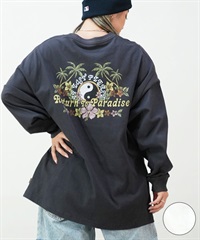 BILLABONG ビラボン レディース ロンT プリント オーバーサイズ 長袖Tシャツ BE013-051