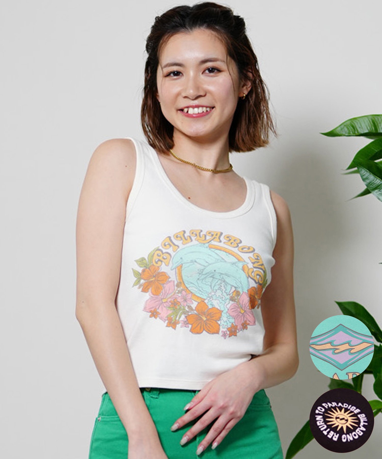 BILLABONG ビラボン TANK BE013-361 レディース タンクトップ Tシャツ