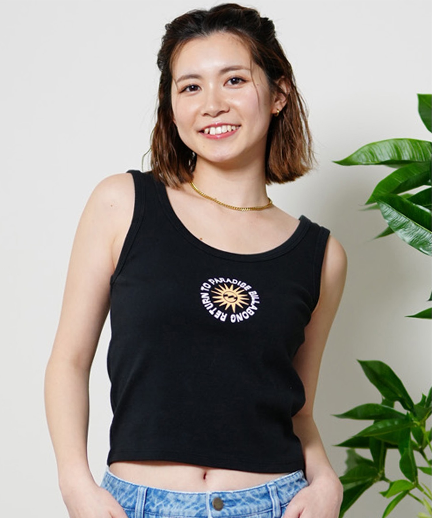 BILLABONG ビラボン TANK BE013-361 レディース タンクトップ(BLK-M)