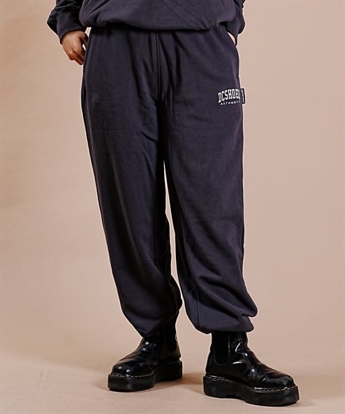 DC/ディーシー 23 WS FLEECE PANT23 ウィメンズ フリース パンツ ルーズシルエット LPT234322(BBK-M)