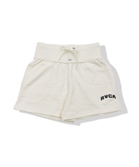 【クーポン対象】RVCA ルーカ BOXER SWEAT PANTS レディース スウェット ショートパンツ セットアップ対応 BE043-611(CLO-M)