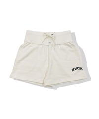 RVCA ルーカ BOXER SWEAT PANTS レディース スウェット ショートパンツ セットアップ対応 BE043-611(CLO-M)