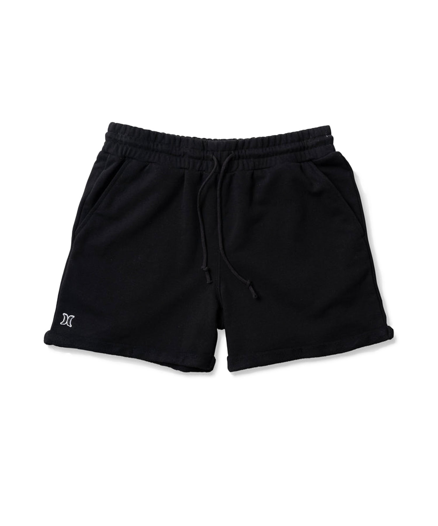 Hurley ハーレー TERRY ICON SHORTS テリー アイコン ショーツ レディース ショートパンツ WWS2421018(BLK-FREE)