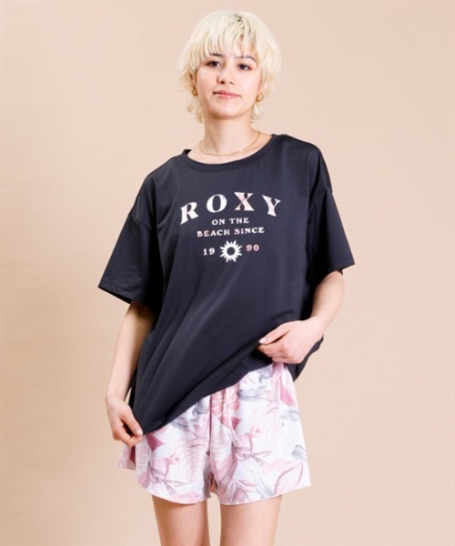 【クーポン対象】ROXY ロキシー RSW231007 レディース 水着 ビキニ ラッシュガード付き3点セット 体型カバー 水陸両用 ユーティリティ KX1 D28(BKWT-S)