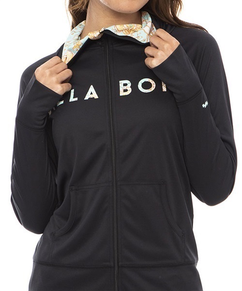 BILLABONG ビラボン BD013-855 レディース ラッシュガード 長袖 ジップ