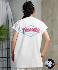 THRASHER スラッシャー レディース ラッシュガード タンクトップ ノースリーブ 水陸両用 ユニセックス ムラサキスポーツ限定 TC-001