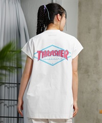 THRASHER スラッシャー レディース ラッシュガード タンクトップ ノースリーブ 水陸両用 ユニセックス ムラサキスポーツ限定 TC-001