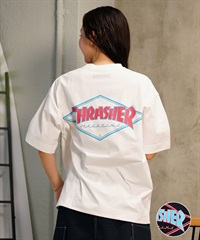 THRASHER スラッシャー レディース ラッシュガード 半袖 Tシャツ 水陸両用 オーバーサイズ ユニセックス ムラサキスポーツ限定 TC-002