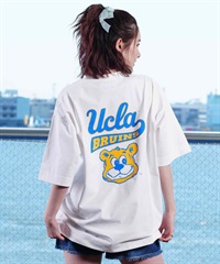 ANTIBAL アンティバル レディース ラッシュガード 半袖 Tシャツ UCLA 水陸両用 UVケア ムラサキスポーツ限定 243AN2ST037(WHT-M)